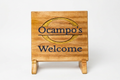 Personalized Family Welcome Wood Sign